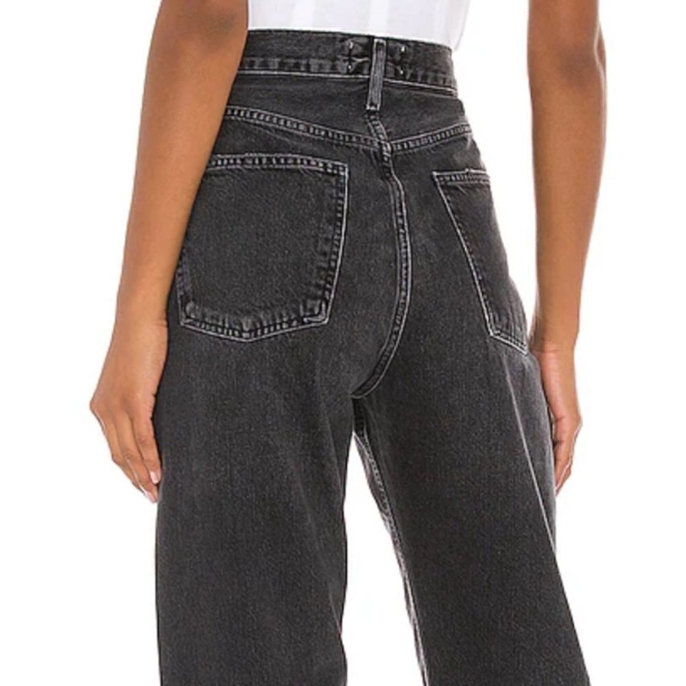 Agolde’ 90s mid rise Jean Black size  25 - Picture 4 of 11